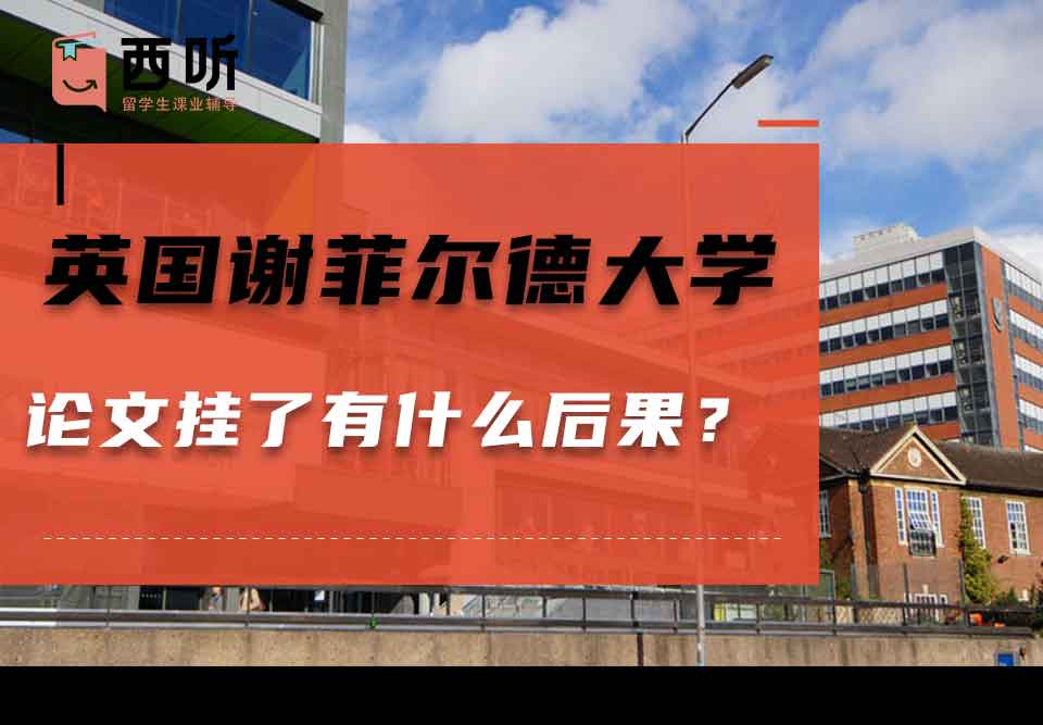 英国谢菲尔德大学论文挂了有什么后果？