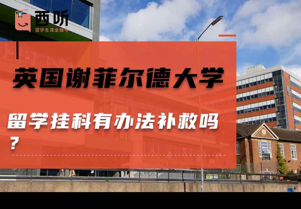 英国谢菲尔德大学留学挂科有办法补救吗?