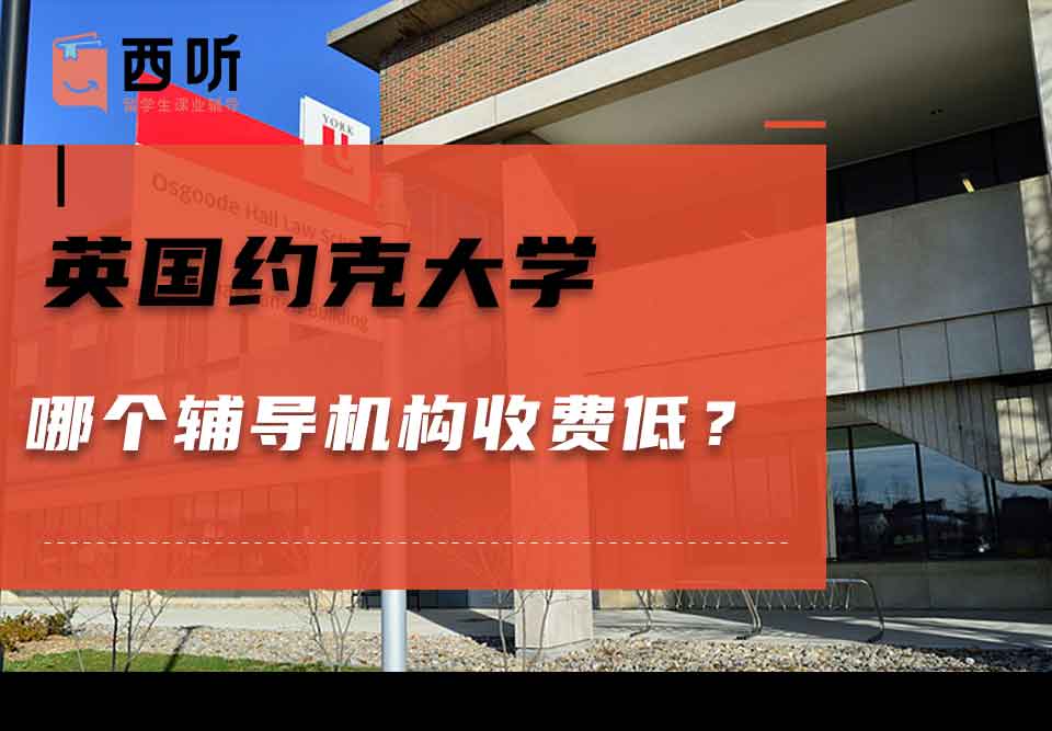 英国约克大学哪个辅导机构收费低？