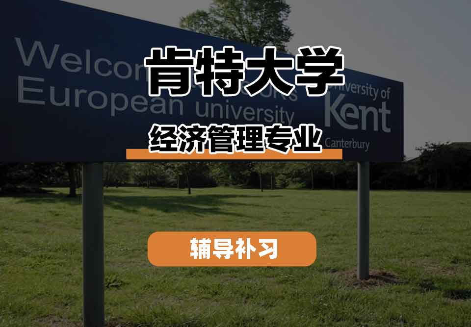 留学生线上一对一辅导丨肯特大学economic management专业课程有什么？