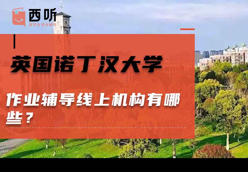 英国诺丁汉大学作业辅导线上机构有哪些?