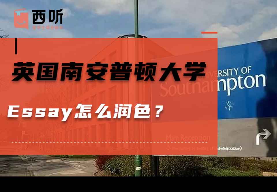英国南安普顿大学Essay怎么润色?