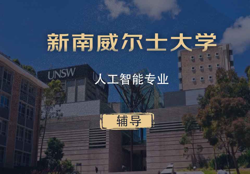 UNSW人工智能AI辅导