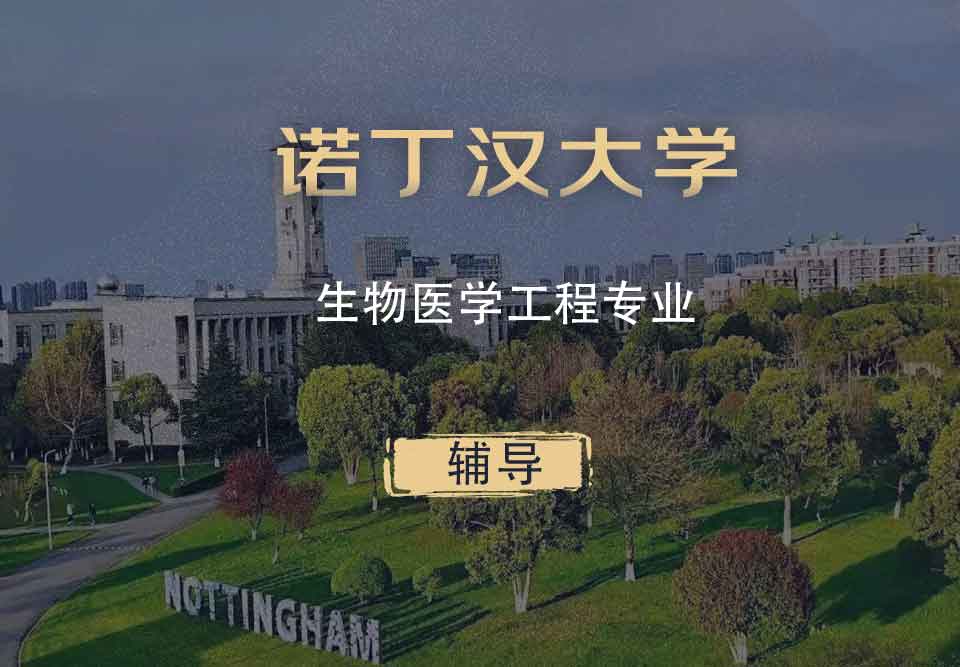 诺丁汉生物医学工程BME辅导