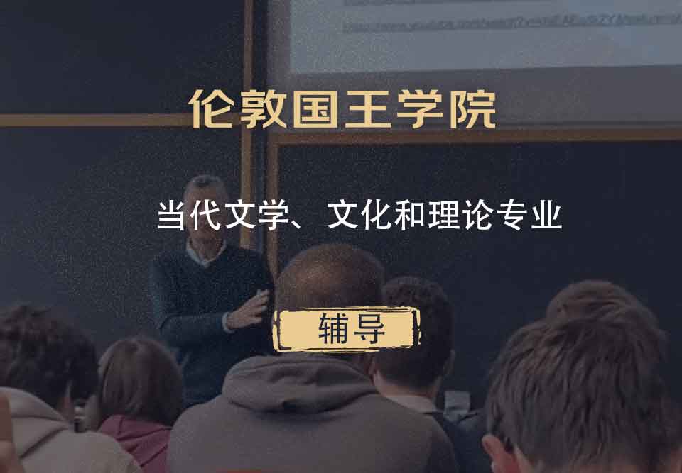 伦敦国王学院KCL当代文学、文化和理论辅导