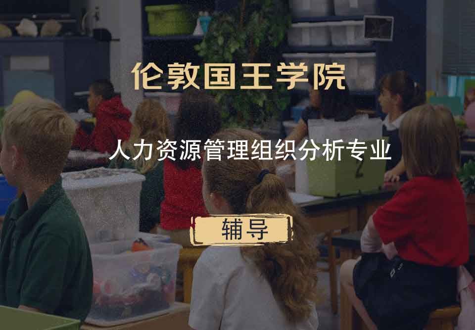 伦敦国王学院KCL人力资源管理组织分析辅导