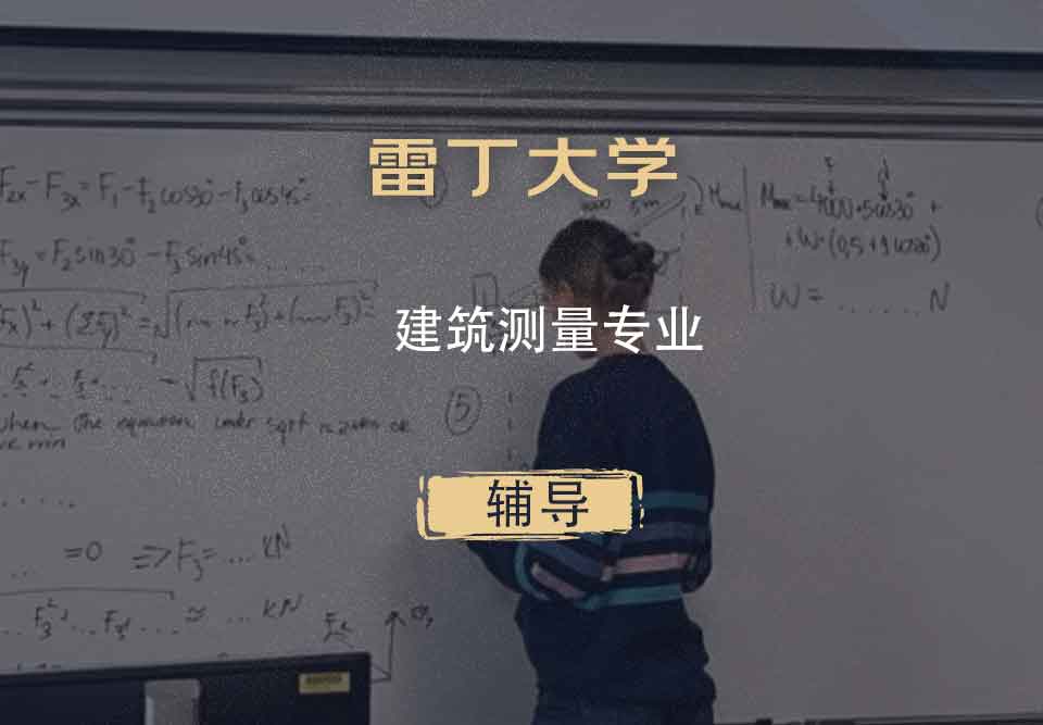 雷丁大学UR建筑测量辅导
