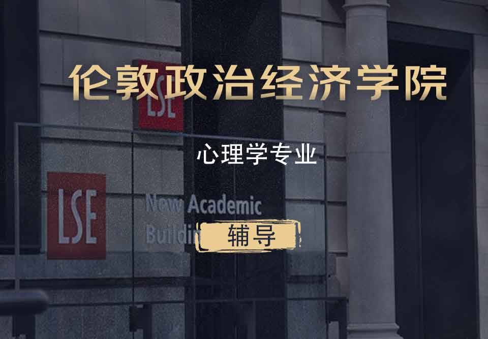 LSE心理学Psy辅导