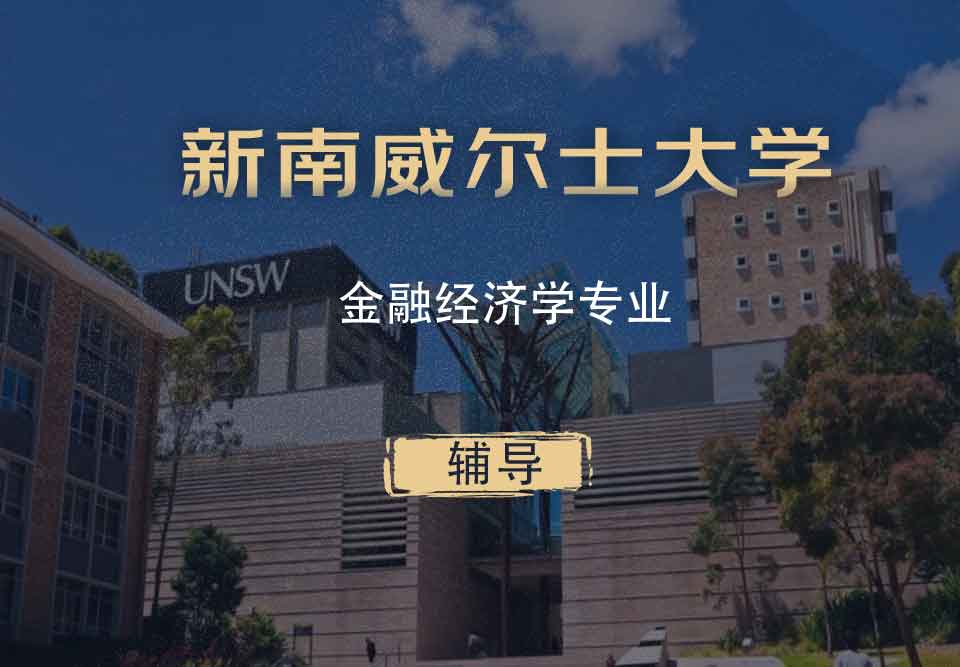 UNSW金融经济学FE辅导