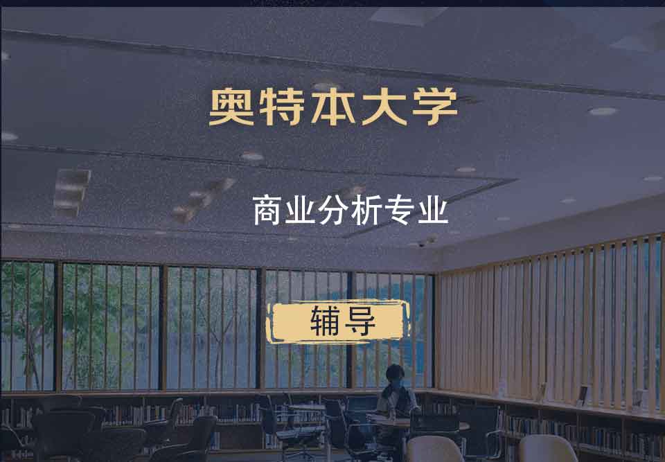 奥特本大学AU商业分析辅导