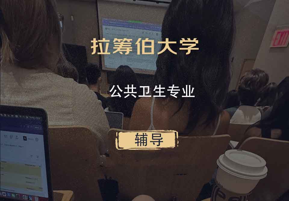 拉筹伯大学LTU公共卫生辅导