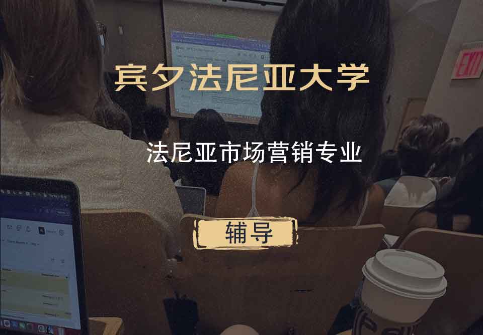 宾夕法尼亚大学UPenn法尼亚市场营销辅导