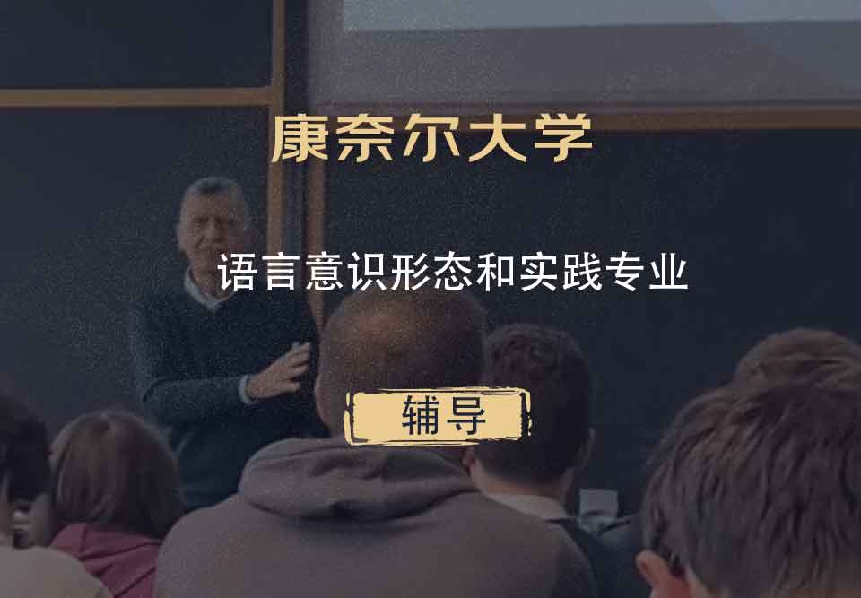 康奈尔大学CU语言意识形态和实践辅导