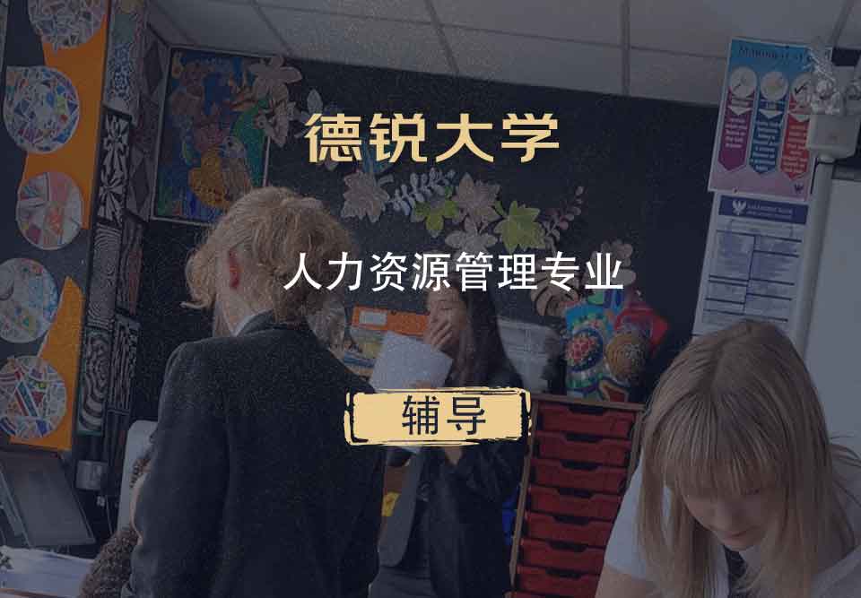德锐大学人力资源管理辅导