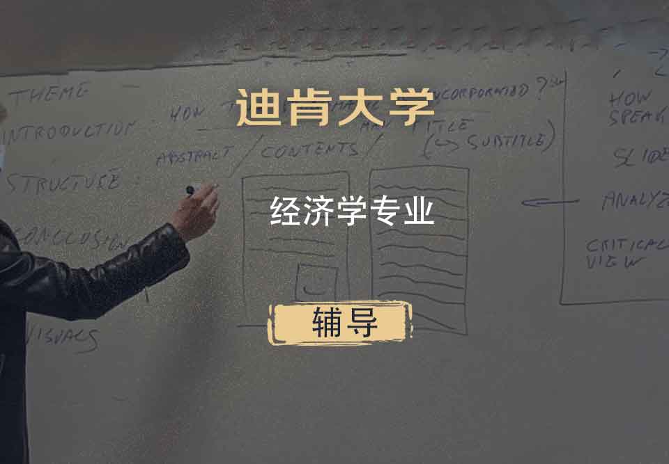 迪肯大学DKU经济学辅导