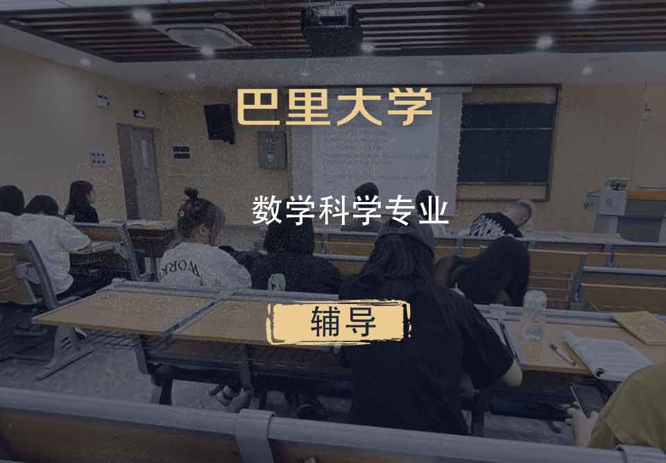 巴里大学数学科学辅导
