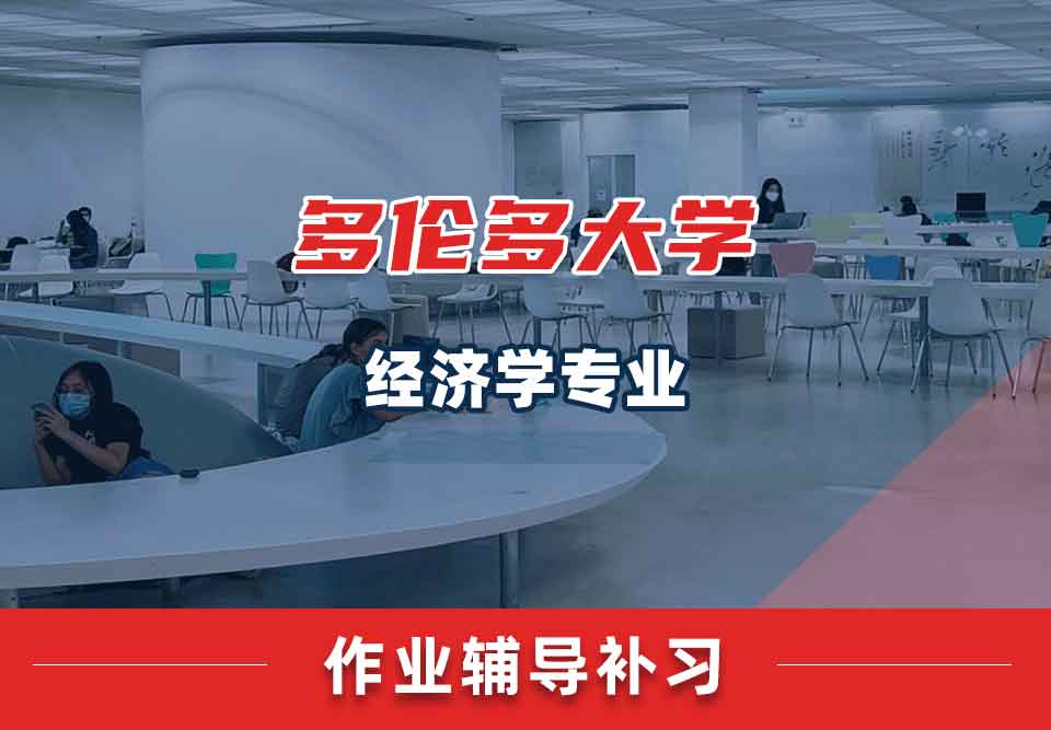 多伦多大学UofT经济学作业辅导补习补课