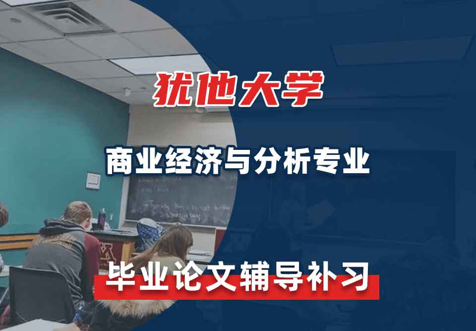 犹他大学UOU商业经济与分析毕业论文辅导补习补课