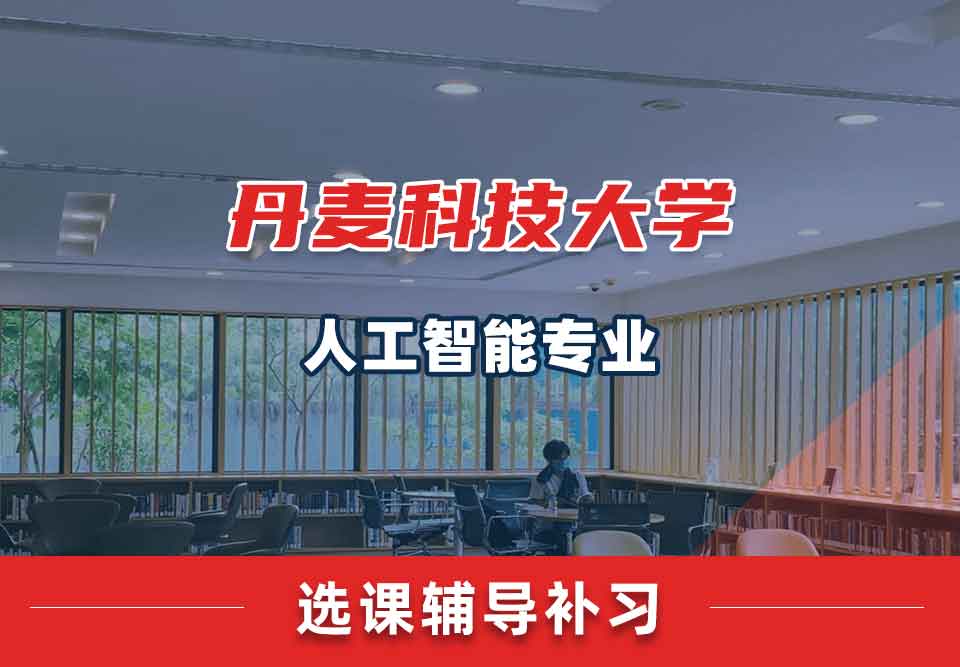 丹麦科技大学dtu人工智能选课辅导补习补课