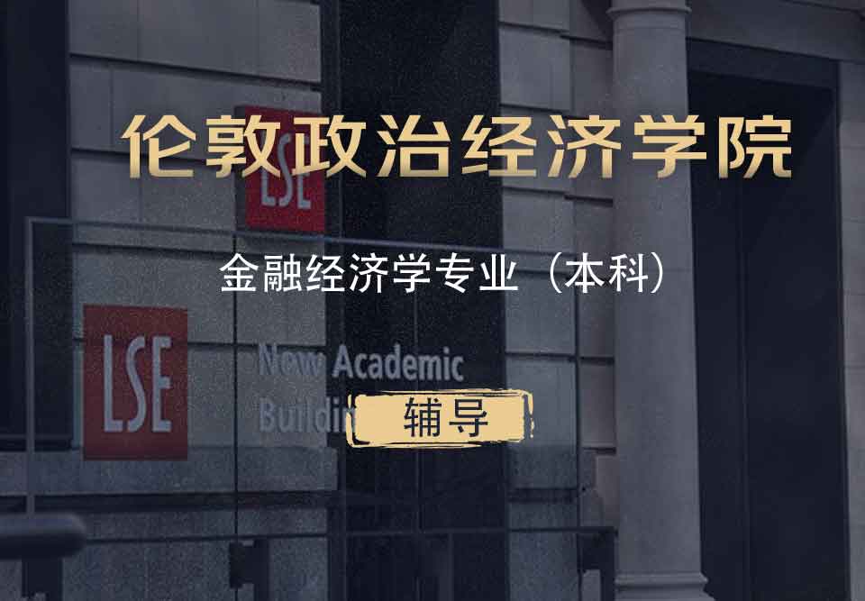 LSE金融经济学FE本科辅导
