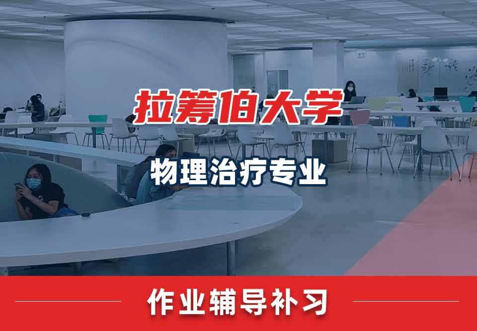 拉筹伯大学LTU物理治疗作业辅导补习补课