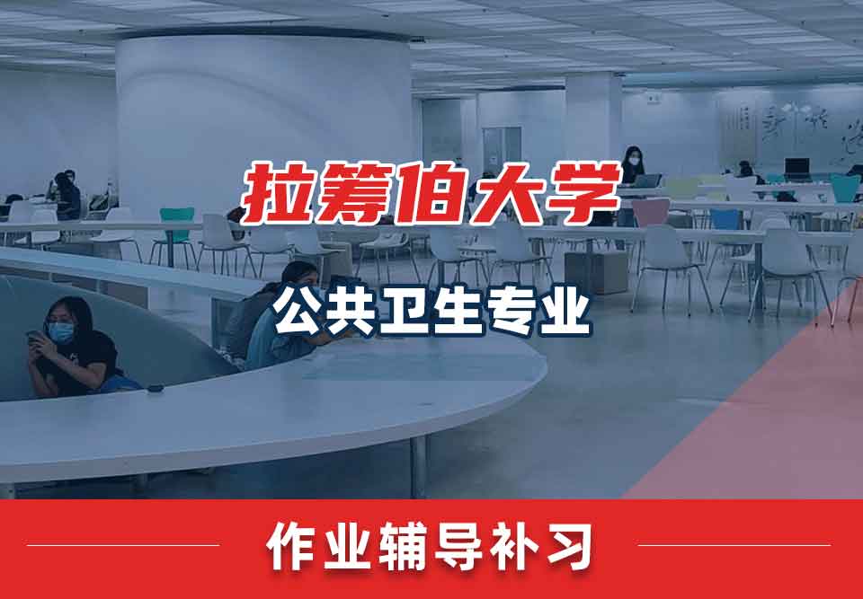 拉筹伯大学LTU公共卫生作业辅导补习补课