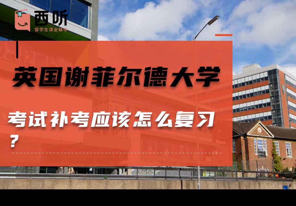 英国谢菲尔德大学考试补考应该怎么复习?