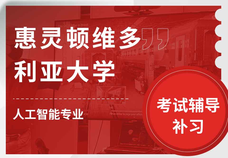 惠灵顿维多利亚大学VUW人工智能考试辅导补习补课