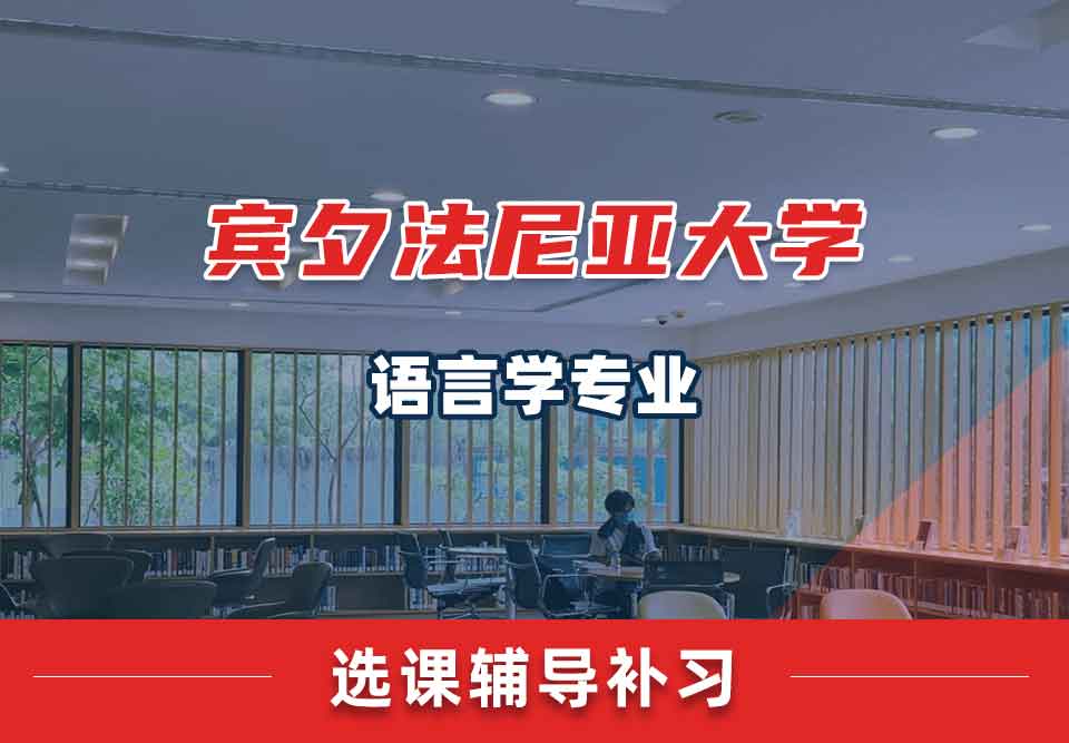 宾夕法尼亚大学UPenn语言学选课辅导补习补课