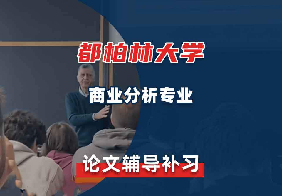 都柏林大学TCD商业分析论文辅导补习补课