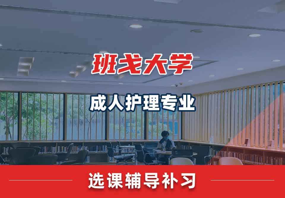 班戈大学Bangor成人护理选课辅导补习补课