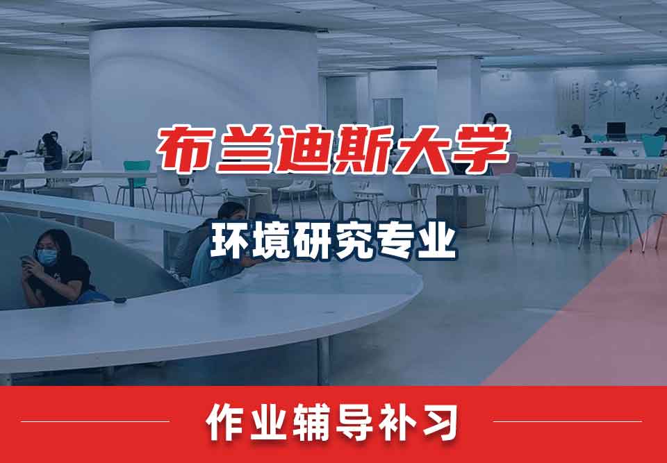 布兰迪斯大学环境研究作业辅导补习补课