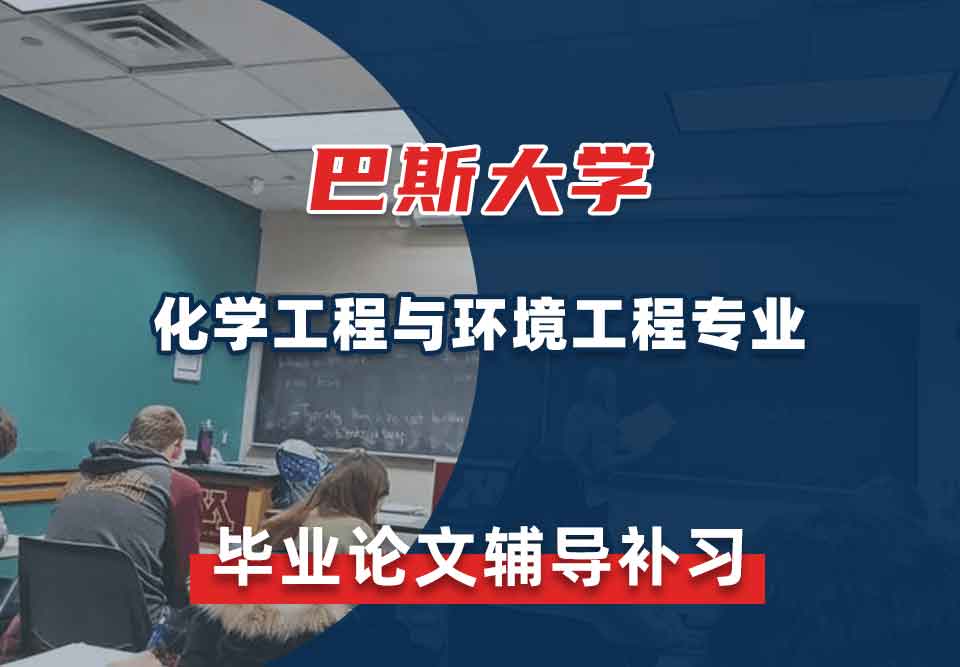 巴斯大学Bath化学工程与环境工程毕业论文辅导补习补课