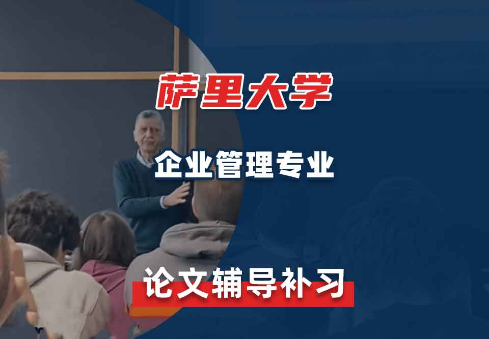 萨里大学Surrey企业管理论文辅导补习补课
