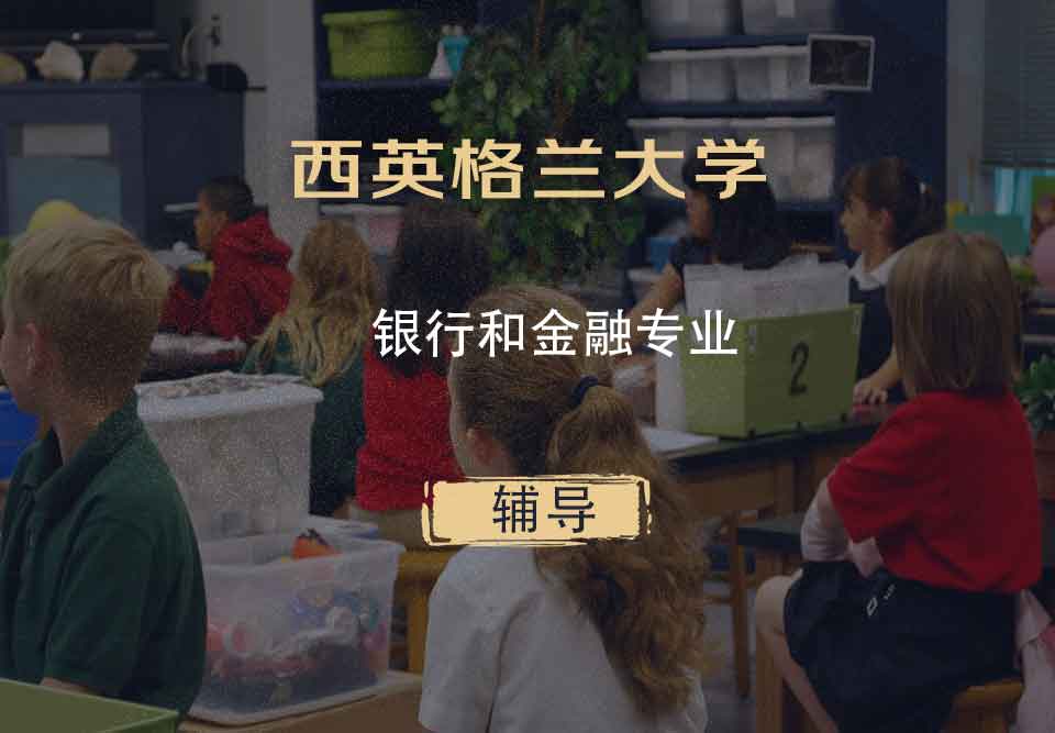 西英格兰大学UWE银行和金融辅导