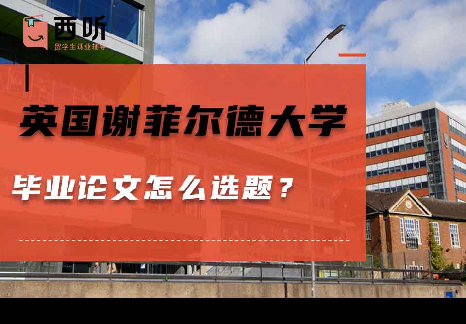 英国谢菲尔德大学毕业论文怎么选题?