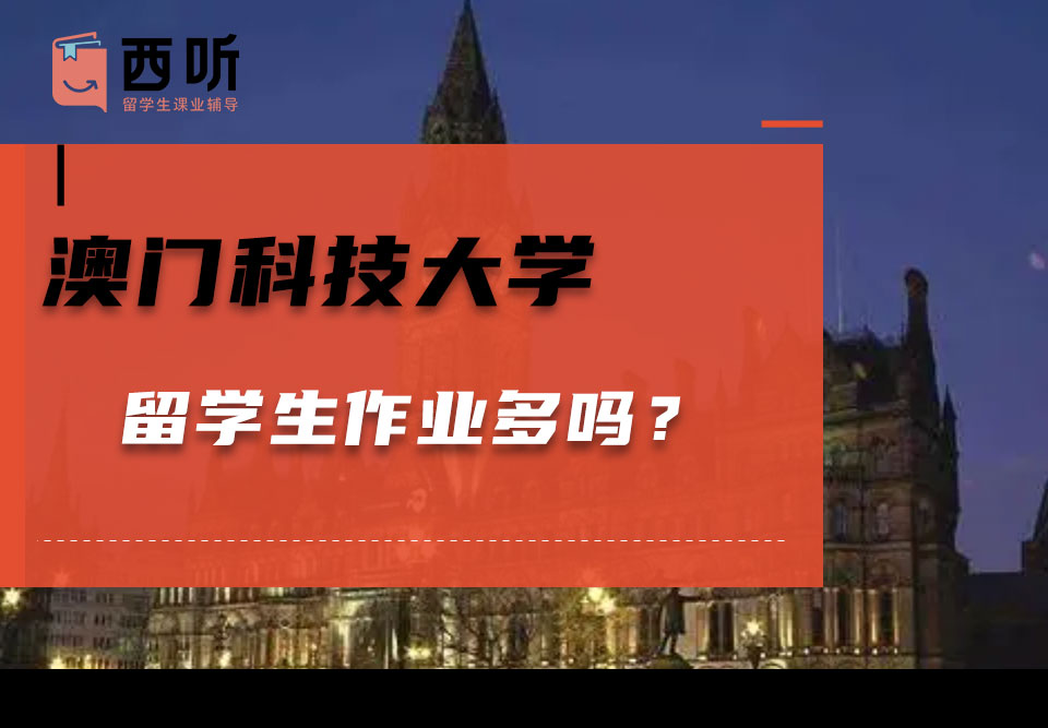 澳门科技大学留学生作业多吗？