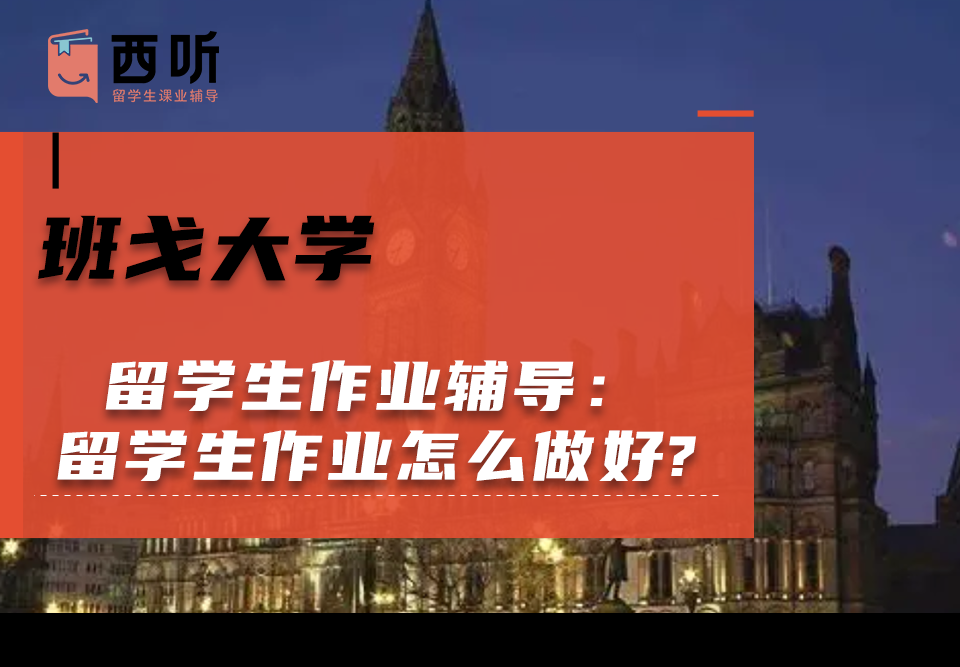 班戈大学留学生作业辅导：留学生作业怎么做好?